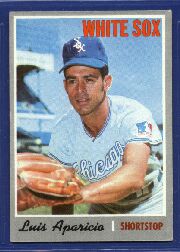 1970 Topps Baseball Cards      315     Luis Aparicio